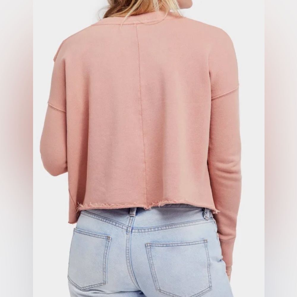 FREE PEOPLE RUFFLED PULLOVER - Picture 6 of 7